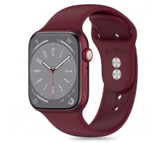 ŘEMÍNEK TECH-PROTECT SILICONE APPLE WATCH 4 / 5 / 6 / 7 / 8 / 9 / SE / ULTRA 1 / 2 (42 / 44 / 45 / 49 mm) MULBERRY