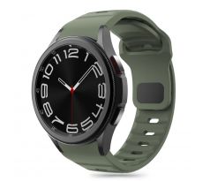 ŘEMÍNEK TECH-PROTECT SILICONE LINE SAMSUNG GALAXY WATCH 4 / 5 / 5 PRO / 6 / 7 / FE OLIVE GREEN