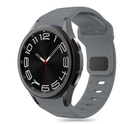 ŘEMÍNEK TECH-PROTECT SILICONE LINE SAMSUNG GALAXY WATCH 4 / 5 / 5 PRO / 6 / 7 / FE CRAYON GREY