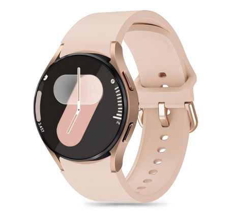 ŘEMÍNEK TECH-PROTECT SILICONE SAMSUNG GALAXY WATCH 4 / 5 / 5 PRO / 6 / 7 / FE CAFFE LATTE