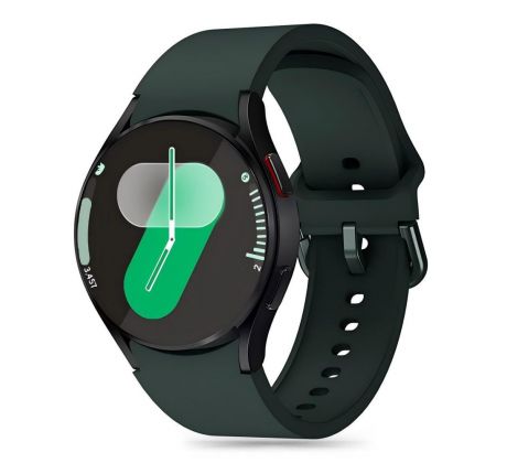 ŘEMÍNEK TECH-PROTECT SILICONE SAMSUNG GALAXY WATCH 4 / 5 / 5 PRO / 6 / 7 / FE OLIVE GREEN