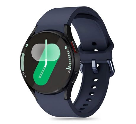 ŘEMÍNEK TECH-PROTECT SILICONE SAMSUNG GALAXY WATCH 4 / 5 / 5 PRO / 6 / 7 / FE NAVY BLUE