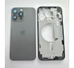 Apple iPhone 15 Pro - Zadní housing (Black Titanium) 