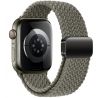 ŘEMÍNEK TECH-PROTECT NYLONMAG APPLE WATCH 4 / 5 / 6 / 7 / 8 / 9 / SE / ULTRA 1 / 2 (42 / 44 / 45 / 49 mm) OLIVE GREY