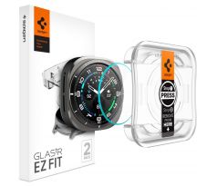 OCHRANNÉ TVRZENÉ SKLO SPIGEN GLAS.TR ”EZ-FIT” 2-PACK SAMSUNG GALAXY WATCH ULTRA (47 mm) CLEAR