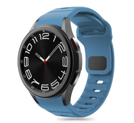 ŘEMÍNEK TECH-PROTECT SILICONE LINE SAMSUNG GALAXY WATCH 4 / 5 / 5 PRO / 6 / 7 / FE MONTEGO BLUE