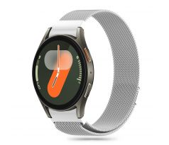 ŘEMÍNEK TECH-PROTECT MILANESEBAND SAMSUNG GALAXY WATCH 4 / 5 / 5 PRO / 6 / 7 / FE SILVER