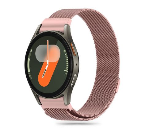 ŘEMÍNEK TECH-PROTECT MILANESEBAND SAMSUNG GALAXY WATCH 4 / 5 / 5 PRO / 6 / 7 / FE ROSE GOLD