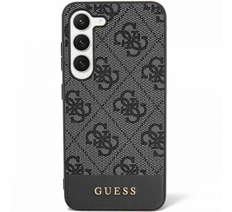 Original   GUESS GUHCS24LG4GLGR  Samsung Galaxy S24 Ultra (4G Bottom Stripe / cerný)