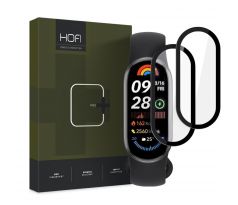 OCHRANNÉ TVRZENÉ SKLO HOFI HYBRID PRO+ 2-PACK XIAOMI SMART BAND 9 / 9 NFC BLACK