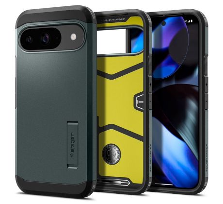 SPIGEN TOUGH ARMOR GOOGLE PIXEL 9 / 9 PRO ABYSS GREEN