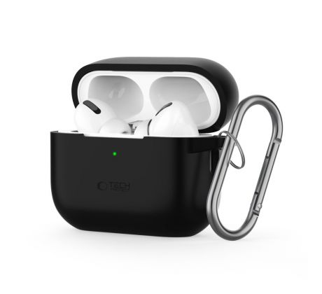 KRYT TECH-PROTECT SILICONE HOOK APPLE AirPODS PRO 1 / 2 BLACK