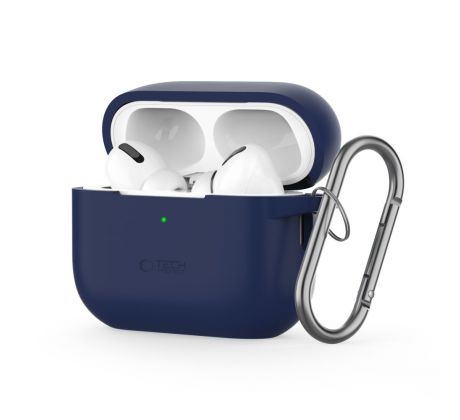 KRYT TECH-PROTECT SILICONE HOOK APPLE AirPODS PRO 1 / 2 NAVY BLUE