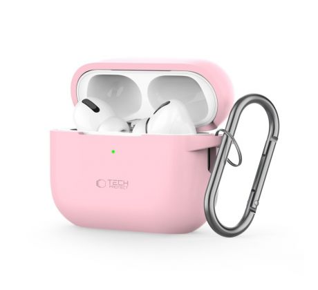 KRYT TECH-PROTECT SILICONE HOOK APPLE AirPODS PRO 1 / 2 DUSTY PINK