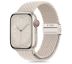 ŘEMÍNEK TECH-PROTECT NYLONMAG APPLE WATCH 4 / 5 / 6 / 7 / 8 / 9 / SE (38 / 40 / 41 mm) NATURAL TITANIUM