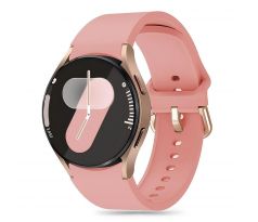 ŘEMÍNEK TECH-PROTECT SILICONE SAMSUNG GALAXY WATCH 4 / 5 / 5 PRO / 6 / 7 / FE DUSTY PINK