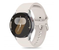 ŘEMÍNEK TECH-PROTECT SILICONE SAMSUNG GALAXY WATCH 4 / 5 / 5 PRO / 6 / 7 / FE STARLIGHT