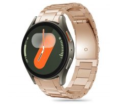 ŘEMÍNEK TECH-PROTECT STAINLESS SAMSUNG GALAXY WATCH 4 / 5 / 5 PRO / 6 / 7 / FE BLUSH GOLD