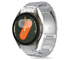 ŘEMÍNEK TECH-PROTECT STAINLESS SAMSUNG GALAXY WATCH 4 / 5 / 5 PRO / 6 / 7 / FE SILVER