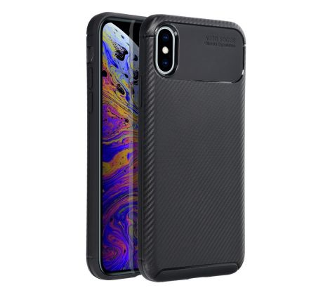 CARBON PREMIUM Case  iPhone X / XS černý