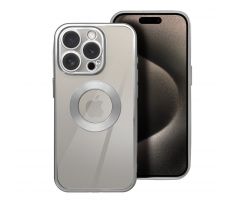 Case GLAM  iPhone 16 Pro stríbrný