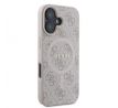 GUESS   iPhone 16 Pro Max s MagSafe GUHMP16XG4GFRK (PU 4G Ring Classic Logo) cerný