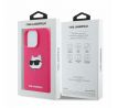 KARL LAGERFELD   iPhone 16 Pro Max s MagSafe KLHMP16XSCHPPLF (Sil Choupette Head Print) fuschia