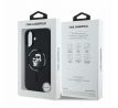 KARL LAGERFELD   iPhone 16 s MagSafe KLHMP16SSCMKCRHK (Silicone KC Body Ring) cerný