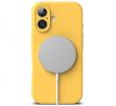 KRYT RINGKE SILICONE MAGNETIC MAGSAFE iPhone 16 YELLOW