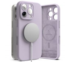 KRYT RINGKE SILICONE MAGNETIC MAGSAFE iPhone 16 Pro Max LIGHT PURPLE