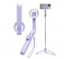 SELFIE TYČ SPIGEN S571W MAGSAFE BLUETOOTH SELFIE STICK TRIPOD LAVENDER