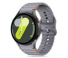 ŘEMÍNEK TECH-PROTECT SILICONE SPORT SAMSUNG GALAXY WATCH 4 / 5 / 5 PRO / 6 / 7 / FE CRAYON GREY