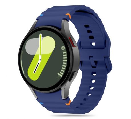 ŘEMÍNEK TECH-PROTECT SILICONE SPORT SAMSUNG GALAXY WATCH 4 / 5 / 5 PRO / 6 / 7 / FE NAVY BLUE