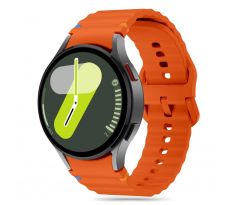 ŘEMÍNEK TECH-PROTECT SILICONE SPORT SAMSUNG GALAXY WATCH 4 / 5 / 5 PRO / 6 / 7 / FE ORANGE