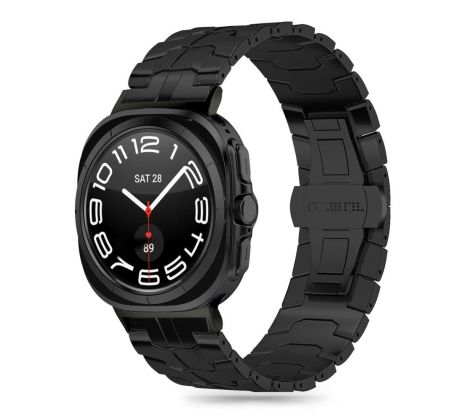 ŘEMÍNEK TECH-PROTECT STAINLESS LINE SAMSUNG GALAXY WATCH ULTRA (47 mm) BLACK