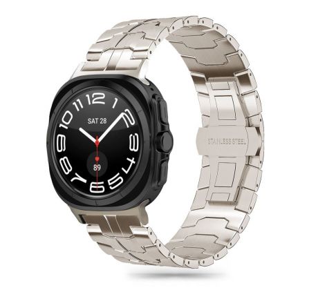 ŘEMÍNEK TECH-PROTECT STAINLESS LINE SAMSUNG GALAXY WATCH ULTRA (47 mm) TITANIUM