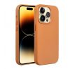 LEATHER MAG COVER   iPhone 16 Plus orange