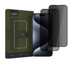 2KS V BALENÍ, SET 2 ANTI-SPY OCHRANNÝCH SKEL HOFI ANTI SPY GLASS PRO+ 2-PACK iPhone 16 Pro PRIVACY