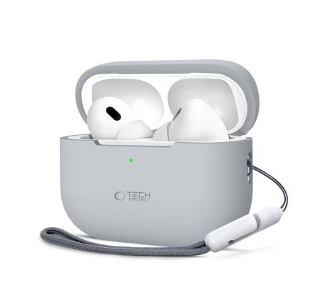 KRYT TECH-PROTECT SILICONE APPLE AirPODS PRO 1 / 2 CRAYON GREY