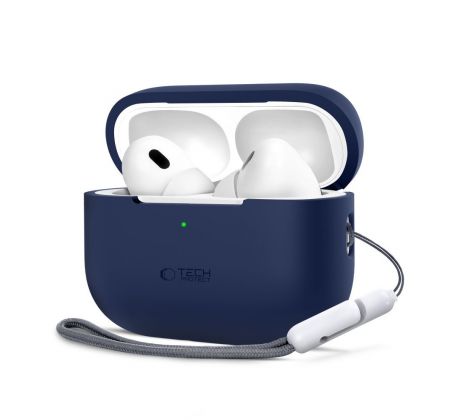 KRYT TECH-PROTECT SILICONE APPLE AirPODS PRO 1 / 2 NAVY BLUE