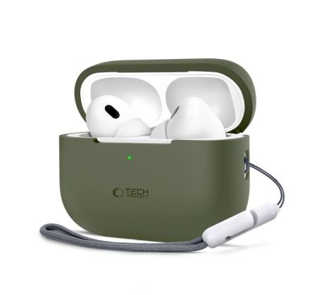 KRYT TECH-PROTECT SILICONE APPLE AirPODS PRO 1 / 2 OLIVE GREEN