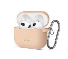 KRYT TECH-PROTECT SILICONE HOOK APPLE AirPODS 3 CAFFE LATTE