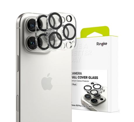 OCHRANNÉ SKLO ZADNÍ KAMERY RINGKE CAMERA PROTECTOR 2-PACK iPhone 16 Pro / 16 Pro Max CLEAR