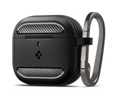 SPIGEN RUGGED ARMOR APPLE AirPODS 4 MATTE BLACK