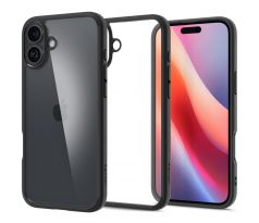 KRYT SPIGEN ULTRA HYBRID iPhone 16 MATTE BLACK