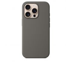 iPhone 16 Pro Max Silicone Case s MagSafe - Stone Gray