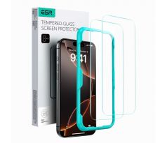 2KS V BALENÍ, SET 2 OCHRANNÝCH SKEL ESR TEMPERED GLASS 2-PACK iPhone 16 Pro CLEAR