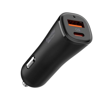 CIGARETOVÝ USB NABÍJEČ DO AUTA SPIGEN EV482 ARCSTATION ESSENTIAL CAR CHARGER 48W BLACK