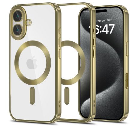 KRYT TECH-PROTECT MAGFLEX MAGSAFE iPhone 16 SATIN GOLD