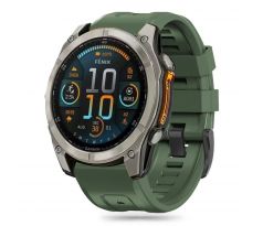 ŘEMÍNEK TECH-PROTECT SILICONE GARMIN FENIX 5X / 5X Plus / 6X / 6X PRO / 7X / 8 (51 mm) ARMY GREEN